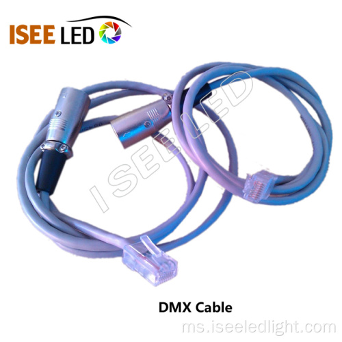 RJ45 hingga 3 pin XLR DMX Cable